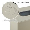 Hand Towels Box Cover,PU Leather Wall-Mounted Tissue Box Cover Holder