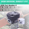 Adefol 52mm Cylinder Piston Kit for Husqvarna 372XP 371 365
