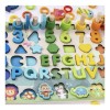 Tablero Multi-juegos De Madera Montessori Aprendizaje Pesca