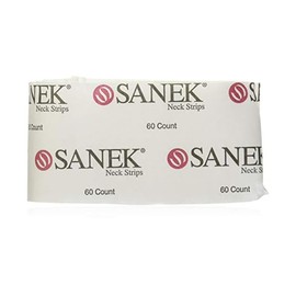 SANEK Neck Strips, 60 Count (Pack of 2)