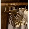 Super Light and Fashion Hangers Gold Color 5 Pieces Metal