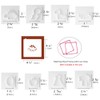 Dinosaur Cookie Cutters with Matching Cookie Stencils -Set of 16-8Pcs