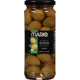 Mario Camacho Foods Whole Spanish Queen Olives, 7 Ounce, Packaging May Vary