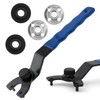 Angle Grinder Wrench,Adjustable Angle Grinder Socket Wrench with Nuts,High Hardness