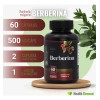 Paquete 2 Berberina Hcl 97% 60 Capulas De 500mg Momosie