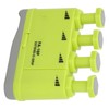 Finger Strengthener Exerciser Adjustable Tension Plastic Trainer for Musician GuitaristGreen