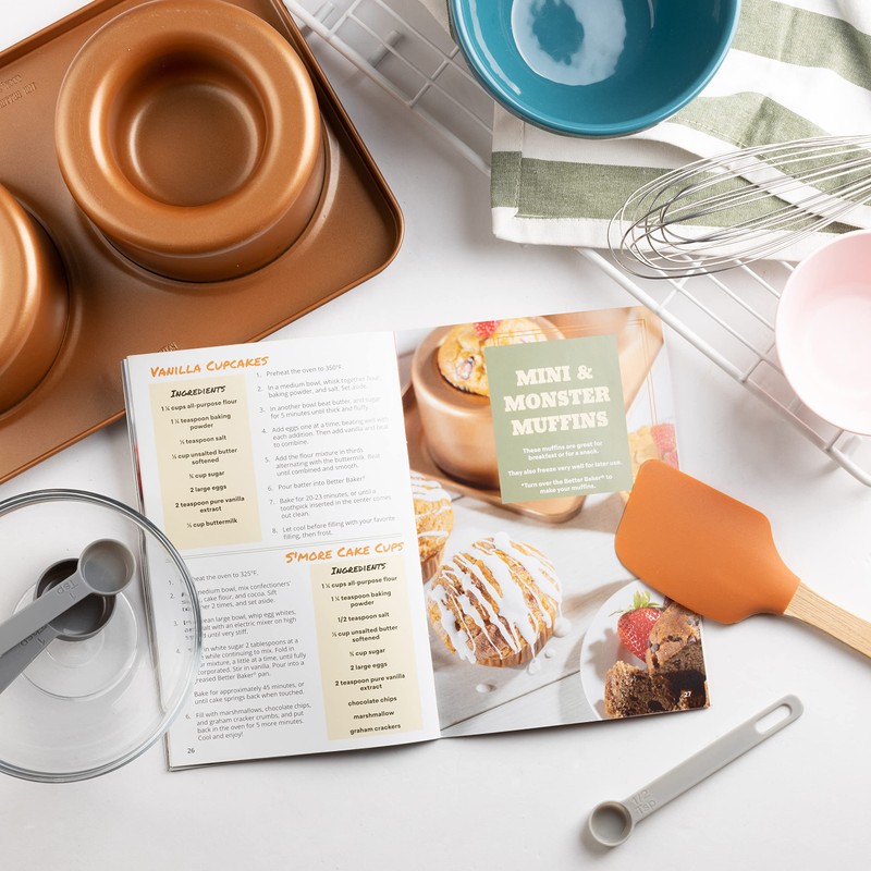 Cook's Choice 2-In-1 Better Baker Edible Food Bowl & Muffin