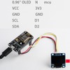 DIYmalls 0.96" inch OLED Display Screen Module I2C IIC Address