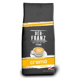 Der-Franz Crema Coffee, whole bean, 1000 g