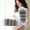 JXGZSO 1 Pair IVF Socks Lucky Transfer Socks Lucky Retrieval