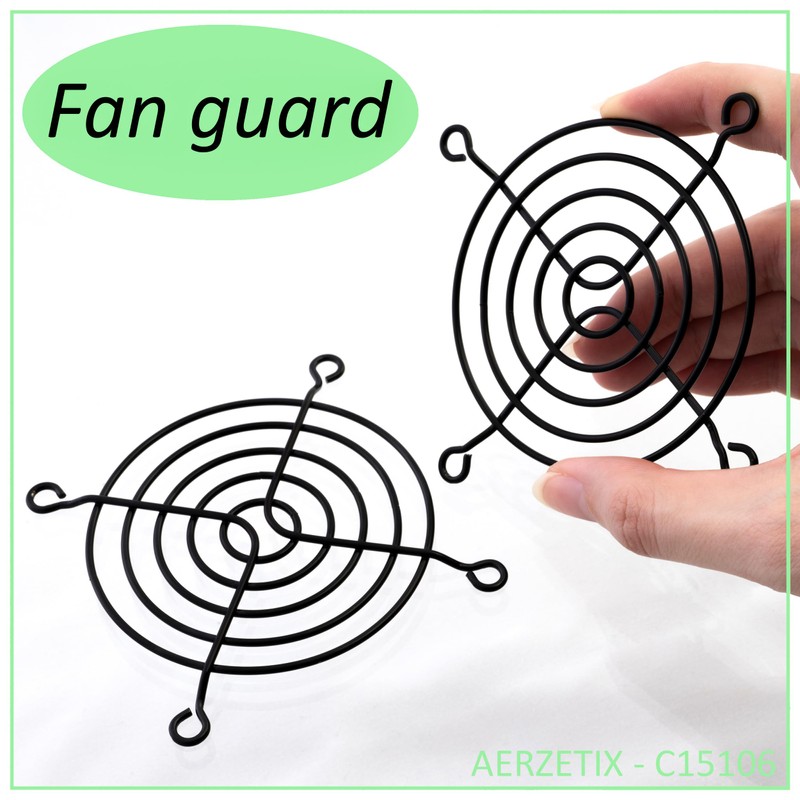 AERZETIX - C15106 - Set of 2 Protective Grilles for