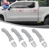 For Chevy Silverado GMC Sierra 1500 2019-2024 Door Handle Cover