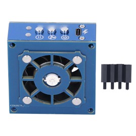 Solder Smoke Absorber Fan 10000RPM Multifunctional Soldering Cooling Fan with UV Lamp for Welding Soldering Electronics