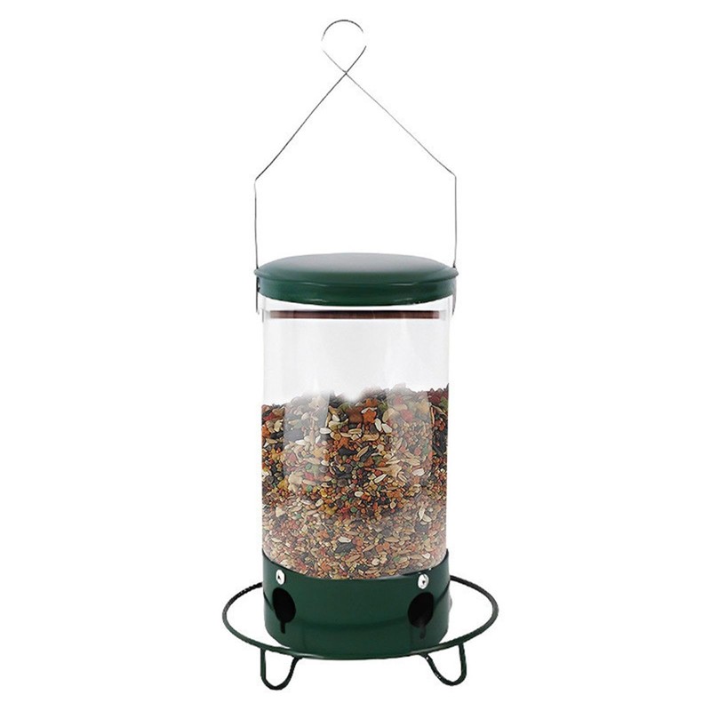 Anti Squirrel Bird Feeder | Metal Hangable Mesh Outdoors Weight