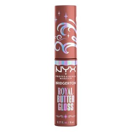 Nyx Professional Makeup, Bridgerton brillo labial, Tono: Praline (café). Brillo labial. Fórmula vegana.