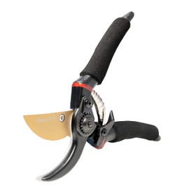 Kramer&Co. Gardening 8" Professional Secateurs- Bypass Pruning Shears, Hedge & Tree Trimmer- Secateur Ergonomic Shape & Soft Cushion Grip Handle Garden Pruners with Heavy Duty Blade