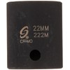 Sunex 222m 1/2-Inch Drive 22-mm Impact Socket