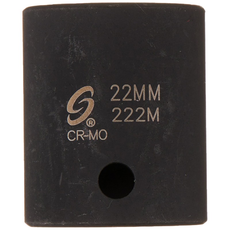 Sunex 222m 1/2-Inch Drive 22-mm Impact Socket