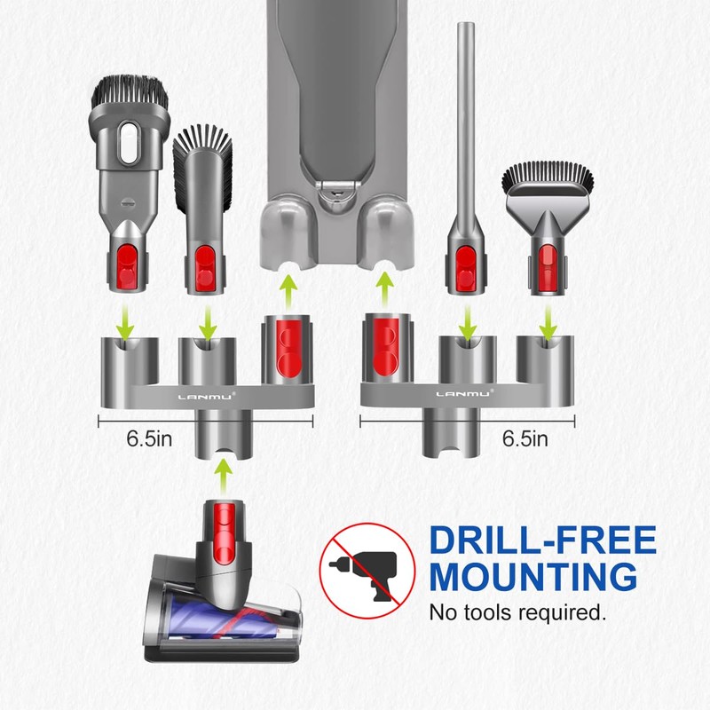 LANMU Accessory Holder Compatible with Dyson V15 V12 V11 V10
