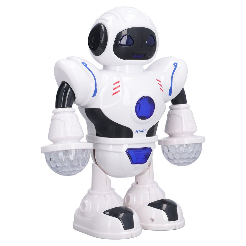 Electric Robot Toys Cooling Light Swing Arms Legs Dancing Robot
