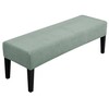 SPRINGRICO Stretch Dining Bench Cover, Removable Bench Slipcover Washable Bench