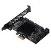 SATA PCI E Card IDE/AHCI Mode ASM Chip 7 Pin