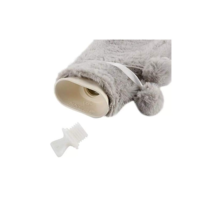 Ynredee Long Hot Water Bottle with Cover,2L Hot Water Bottle