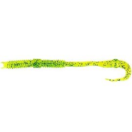 LMAB Finesse Fillet Worm (TPE) Size 6 cm, Colour UV Kiwi