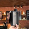 Flat Water Bottle Plastic Leakage Proof Transparent Square Portable A5