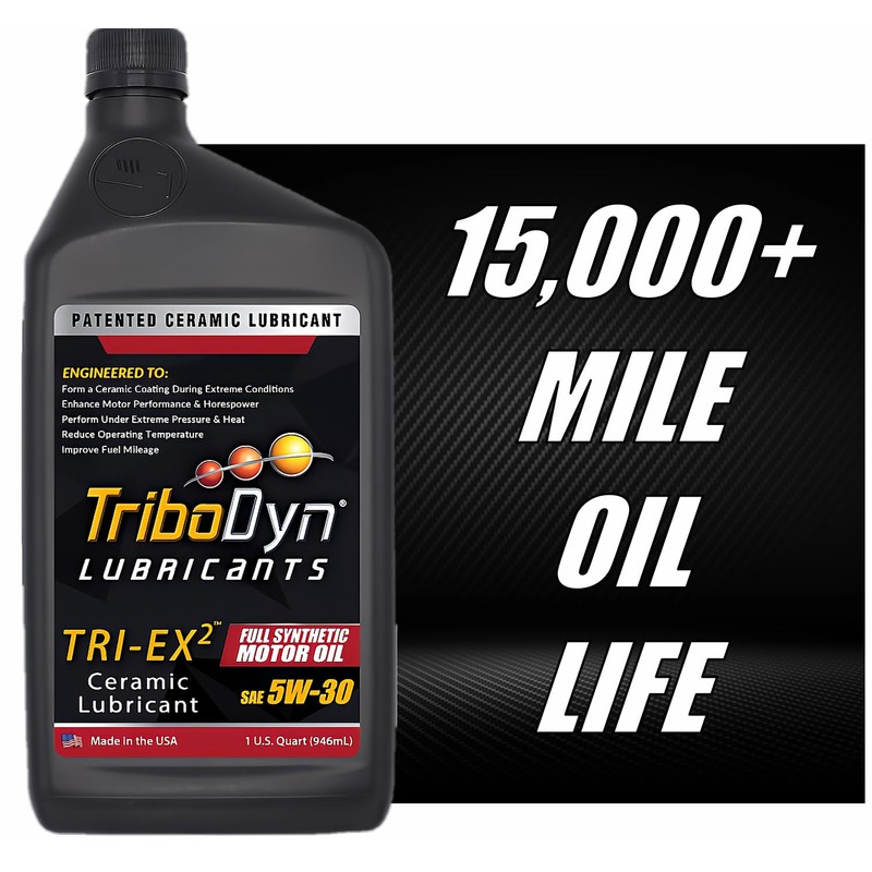 TriboDyn TRI-EX2 Full Synthetic Dexos 5w30 Oil with Ceramic Coating