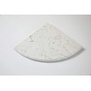 Natural Stone Accessories Shower Corner Shelf MM Quartz Statuary Size