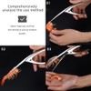 4pcs Shrimp Deveiner and Peeler Set - Stainless Steel Shrimp