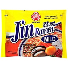 SPICEHUB Ottogi Jin Ramen(Mild) 120g (Pack of 5)
