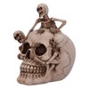 Nemesis Now Breaking Free Skeleton Emerging from Skull Ornament 17.7cm,