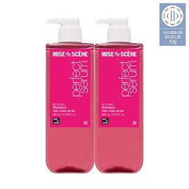 Amorepacific [NEW] Perfect Serum Shampoo/Conditioner 680ml 2-Pack (Optional) - 02 Styling Serum Shampoo 680ml 2 / 아모레퍼시픽 [NEW] 퍼펙트 세럼 샴푸/컨디셔너 680ml 2입 (옵션) - 02 스타일링 세럼 샴푸 680ml 2개