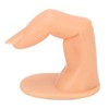 50pcs Nailed False Fingers Practice Fingers for Hand Nail Art