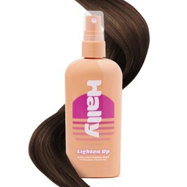 Hally Hair Lightener Spray, Lighten Up for Brunettes - Gentle & Easy to Use Sun Hair Lightening Spray Lightens Hair Up to 2-3 Shades - Hair Brightening Spray for Healthy, Vibrant & Sun-Kissed Look