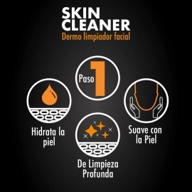 Regrowe - Skin Cleaner - Jabon Dermo Limpiador Facial -paso1