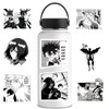 Kids Anime Stickers Mixed Pack, 100pcs Black and White Cartoon