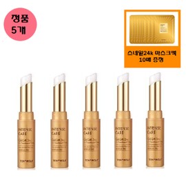 TONYMOLY 인텐스케어 골드24K 스네일 립 트리트먼트 스틱+사은품/골드24k스네일마스크... Intense Care Gold 24K Snail Lip Treatment Stick + Free Gift/Gold 24K Snail Mask