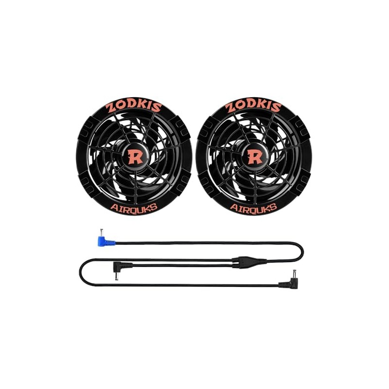 Air Conditioned Work Clothes Fan, 52 V, DC Connection Cable