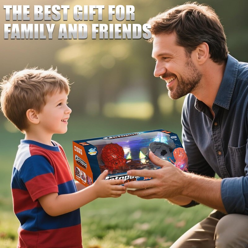 OBEST Octopus Robot Children, Remote Controlled Eight-Claw Fish with Remote