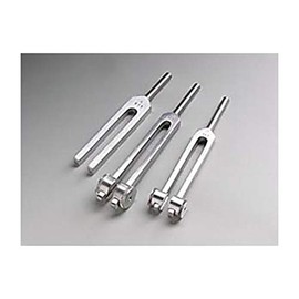 Dukal TEC 7010 Tech-Med Aluminum Alloy Tuning Fork, C128 Fixed Weights