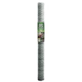 YardGard Chicken Wire 1 Inch Mesh 48 Inch X 10 Foot 20 Gauge Galvanized Steel Wire Fence Ideal for Crafting, Garden Protection, Bird Enclosures, Chicken Coops, Poultry Netting and Rabbit Fencing