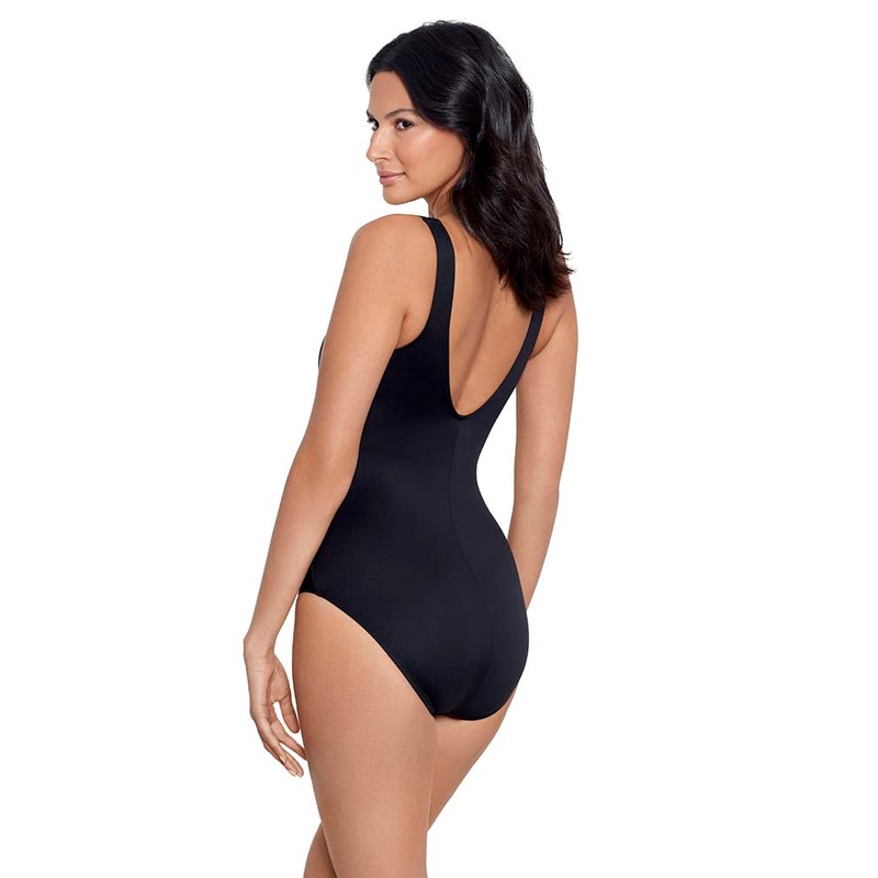 Miraclesuit Women's Swimwear Rock Solid Avra Underwire High Neck One