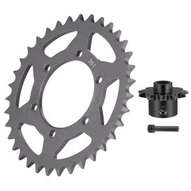 RCHUBAM 35T RC Motor Hub Chain Sprocket Gear + 11T Metal Front Chain Sprocket Upgrades Parts Accessories for Losi 1/4 Promoto MX Motorcycle Dirt Bike
