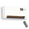 Electric Wall Mounted Heater with Remote Ce, Quick Heating Space