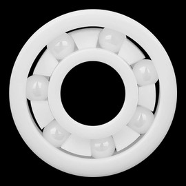 BORDSTRACT 609 Full Ceramic Bearing, 9x24x7mm Deep Groove Ball Bearing High Precision ZrO2 Zirconia