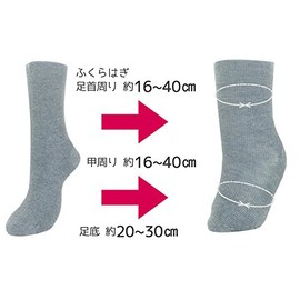 [Japan Angel] [Swelling] [Fracture] Super Stretchy Socks Type, Black