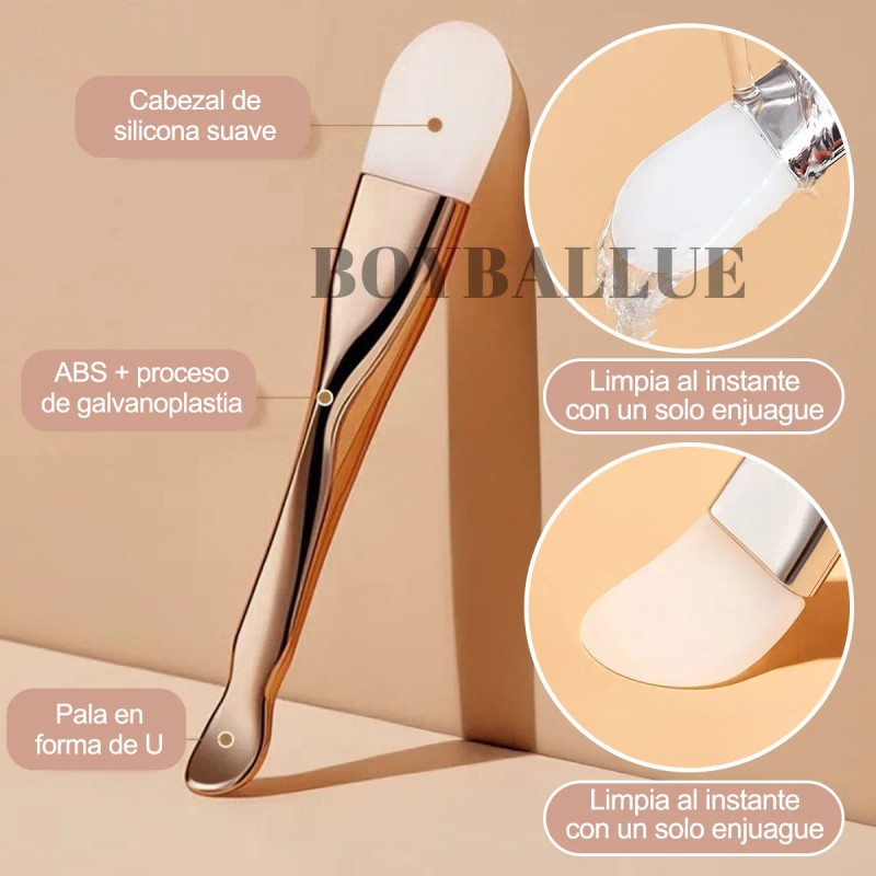 🔥 3pz brochas faciales silicona para mascarillas y limpiadores Vitaminas